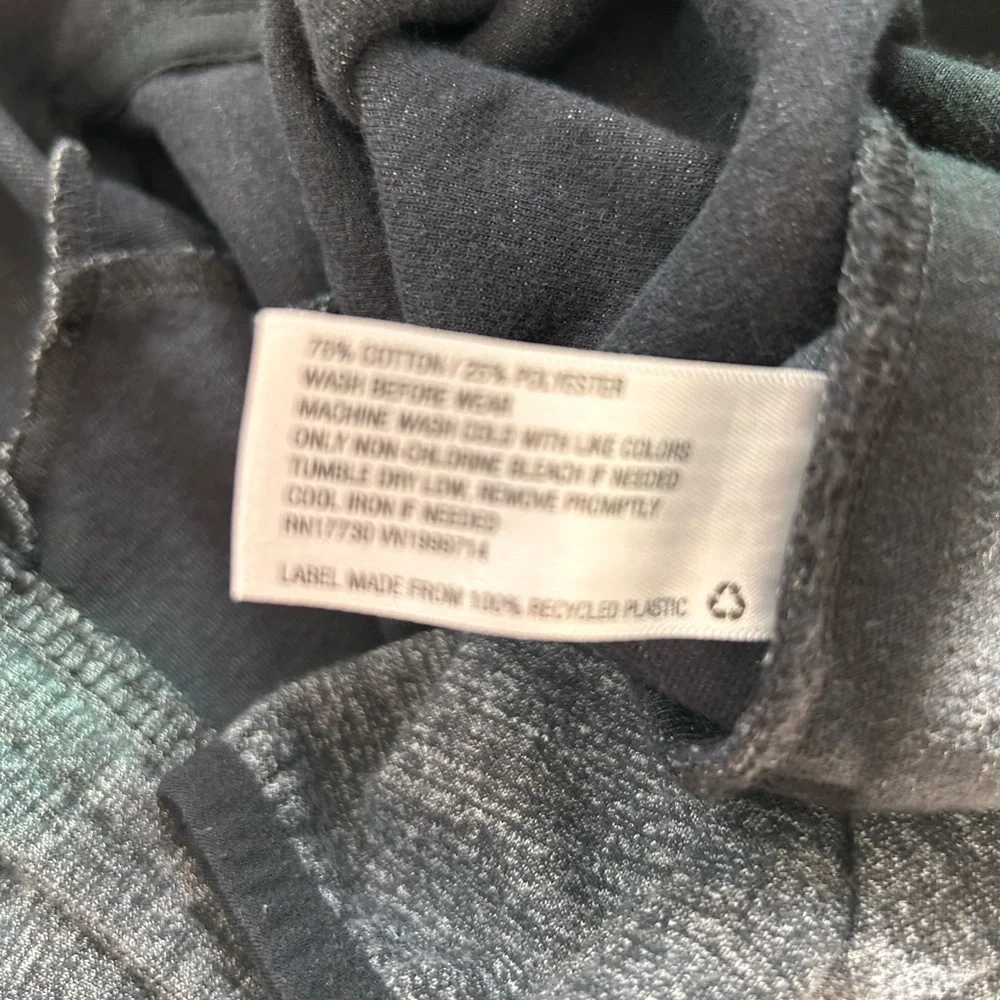 All in Motion Charcoal Hoodie w Pockets Size S